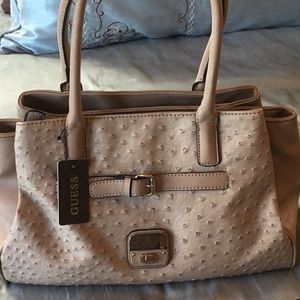 Guess tan purse